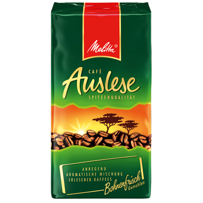 Kaffee Melitta Auslese klassissch, 500g. / 3000g. / 6000g.