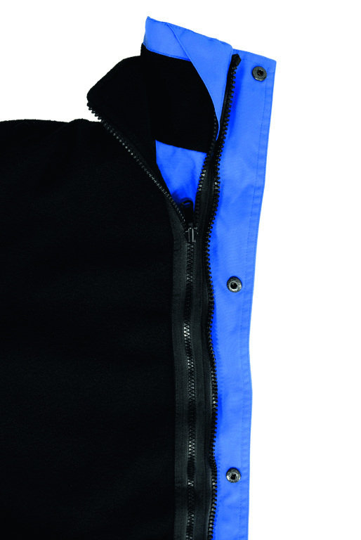 LeiKaTex® • 3-in-1-Allwetter-Parka TIROL • atmungsaktiv • blau / schwarz
